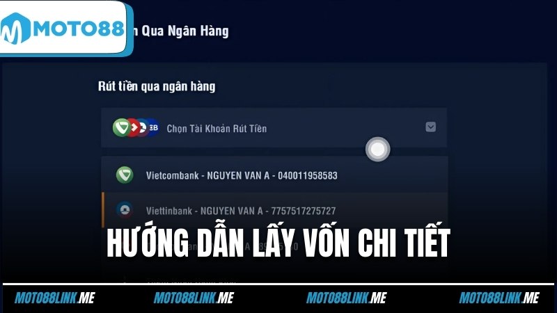 Hướng dẫn lấy vốn chi tiết